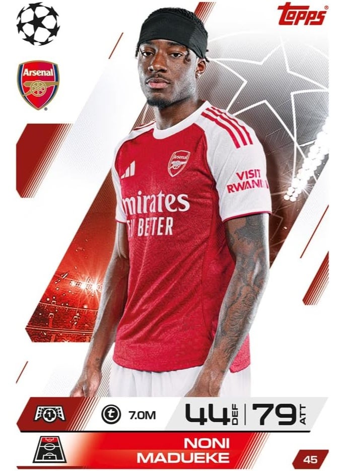 Topps Match Attax UCC 2025/2026 Collectible Football Trading Cards, Mini Tin "Global Goalscorers" with 28 Cards with 1 Limited Edition & 3 Exclusive Edition Cards, Officially Licensed Product - Image 3